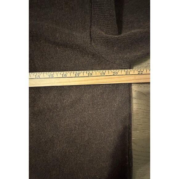 Brandy Melville Amalie Wool Brown Cardigan Button Down Minimalist Preppy Italy - Picture 6 of 12